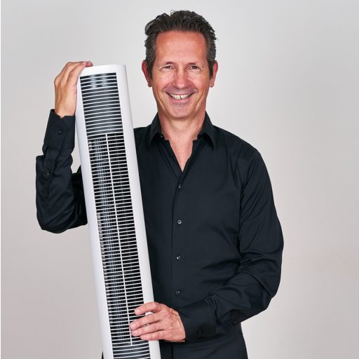 Stadler Form PETER forgó torony ventilátor (fehér)